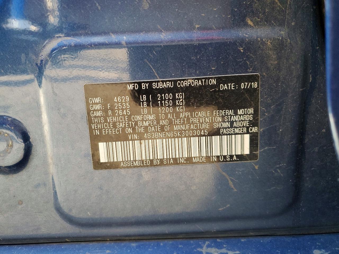 Subaru Legacy 3.6r Limited
