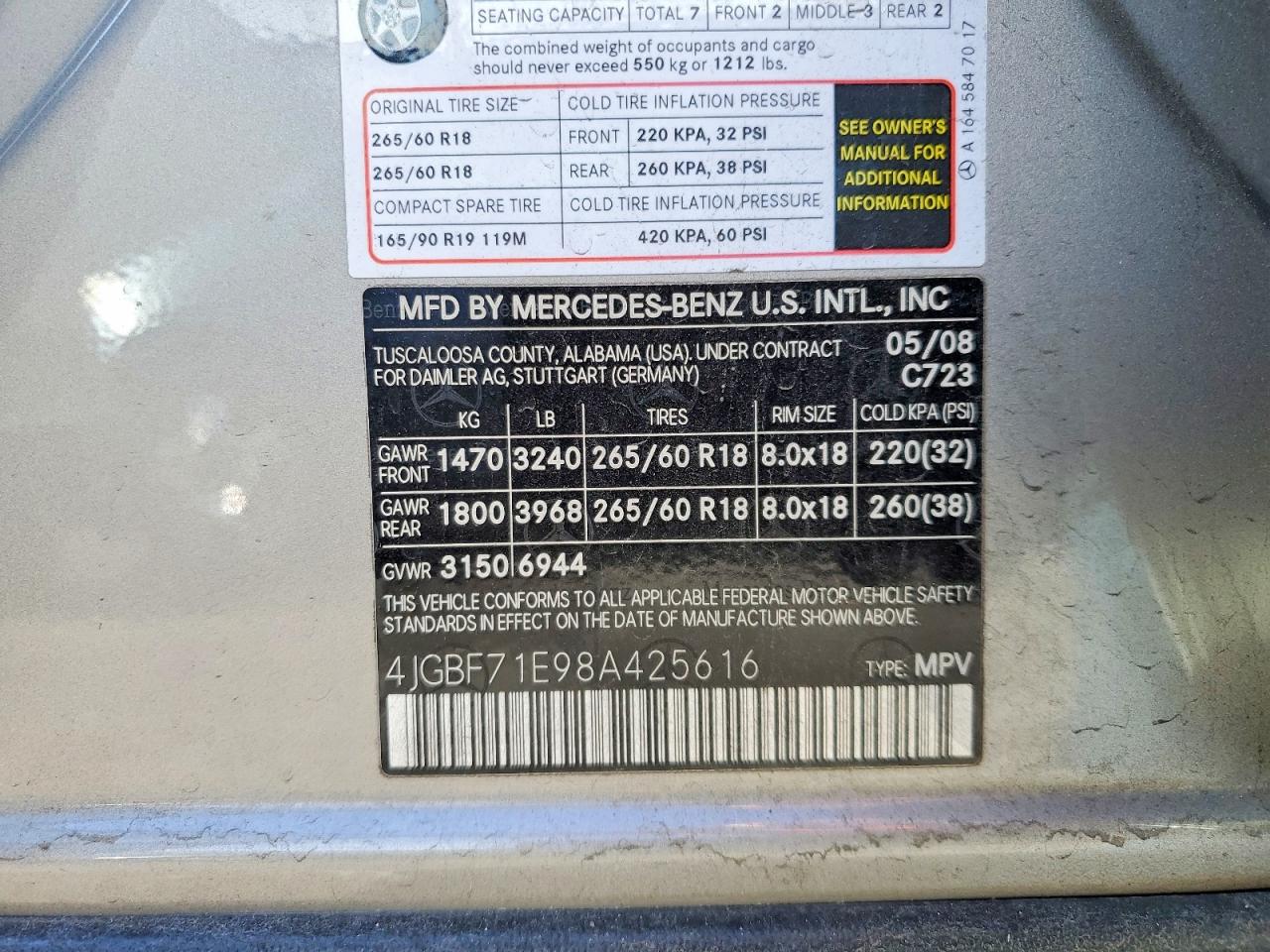 Mercedes-Benz G-Class 450 4matic