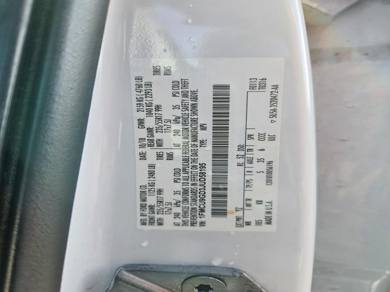 Ford Escape Se
