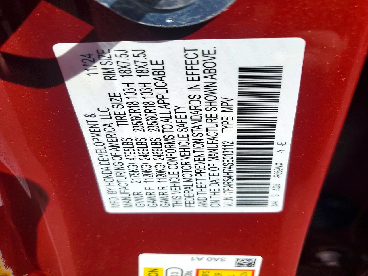 Honda Crv Exl