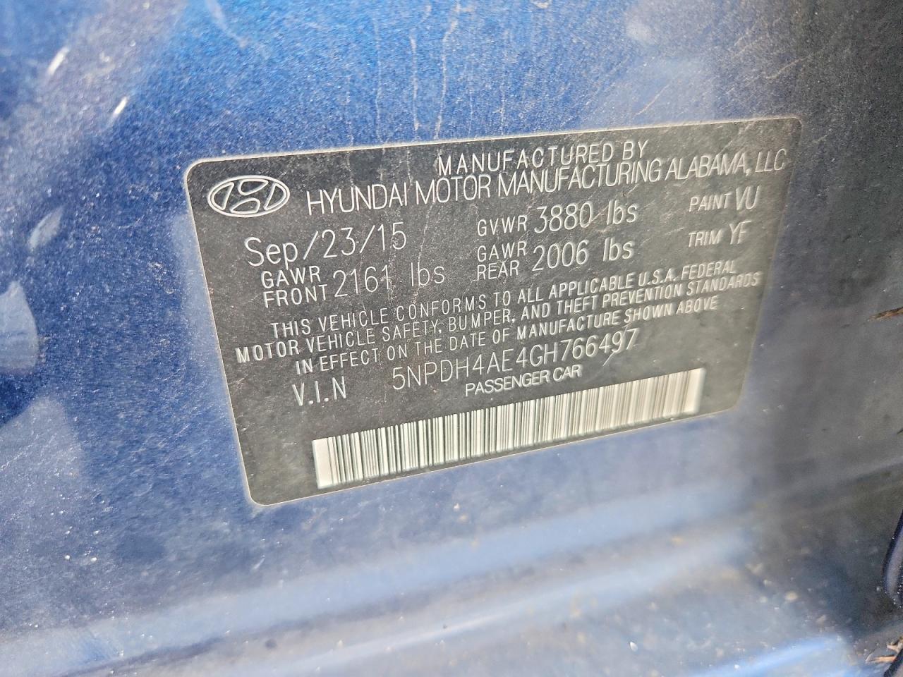 Hyundai ELANTRA Se