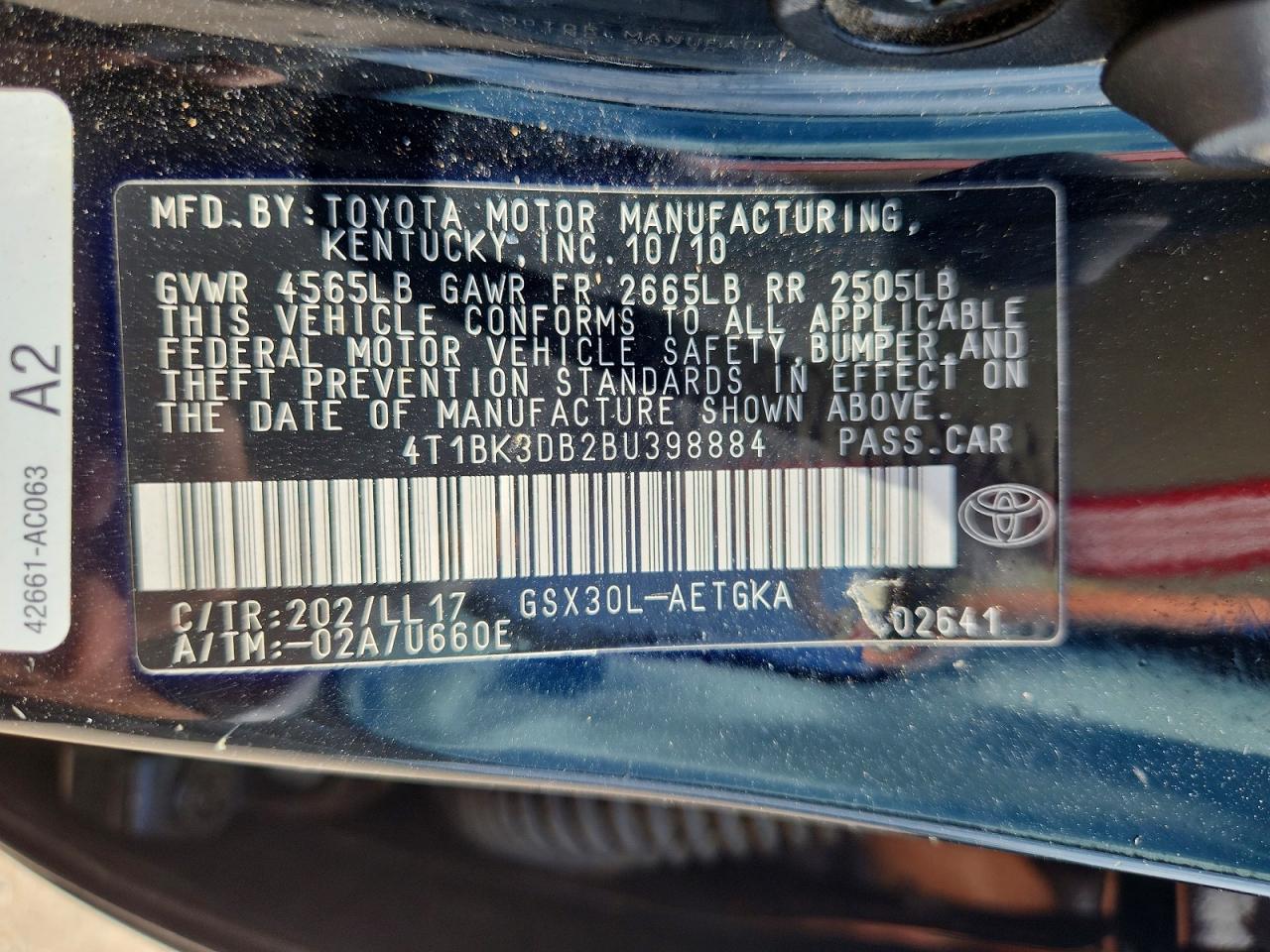Toyota Avalon Base