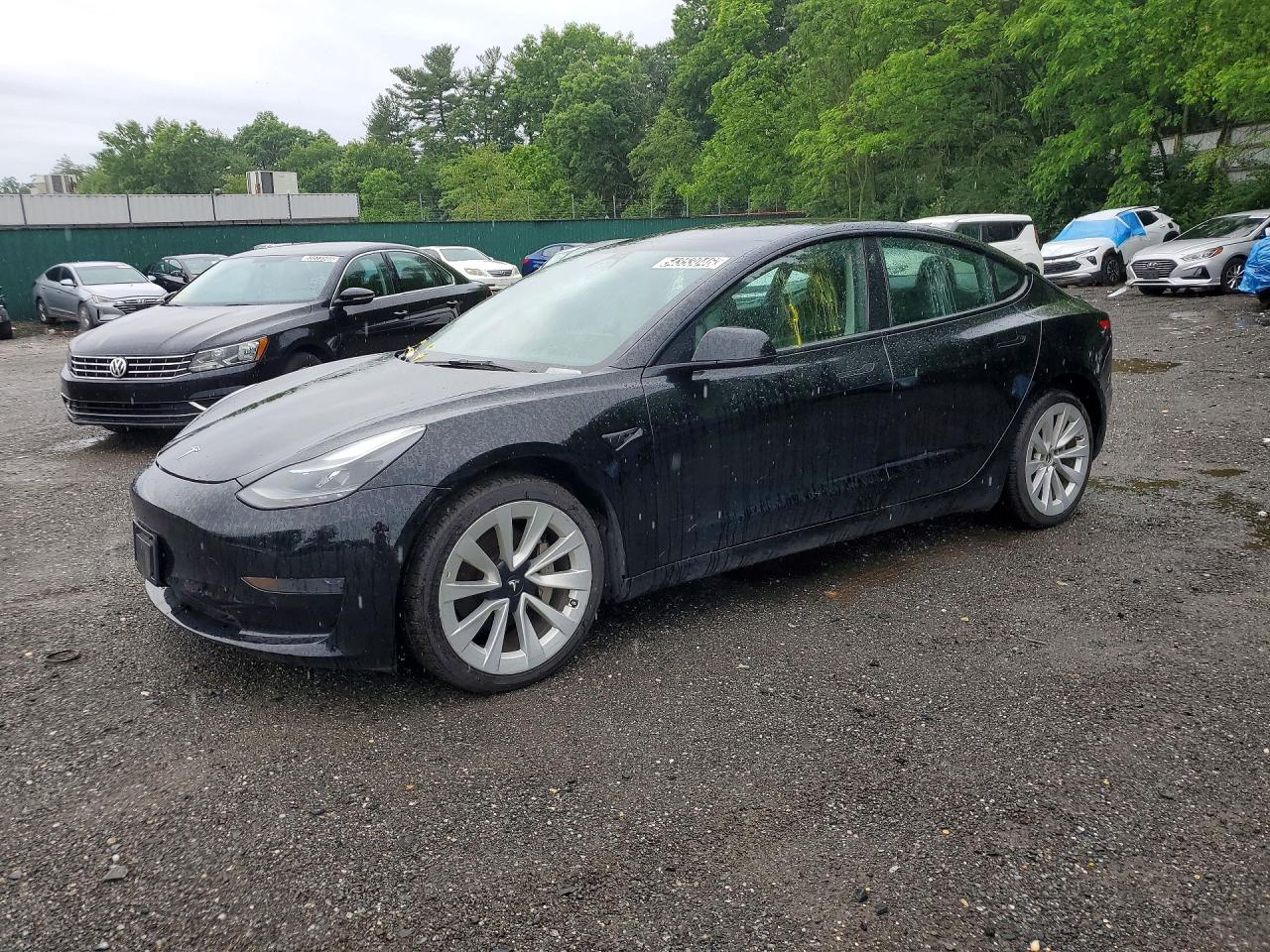 Salvage Tesla Model 3 Image
