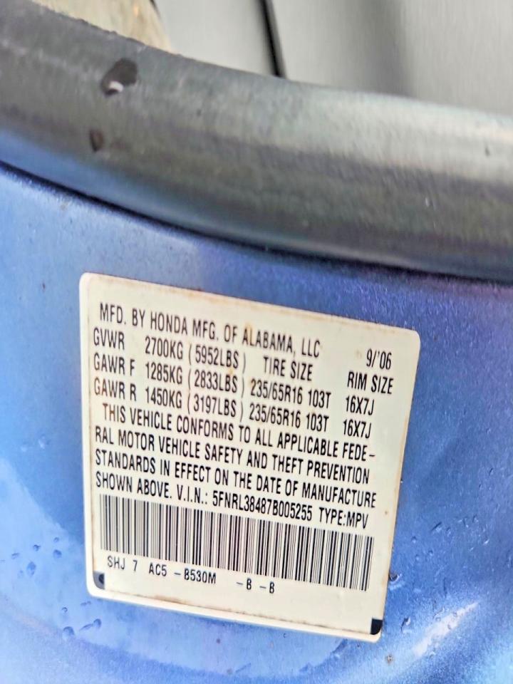 Honda Odyssey Ex