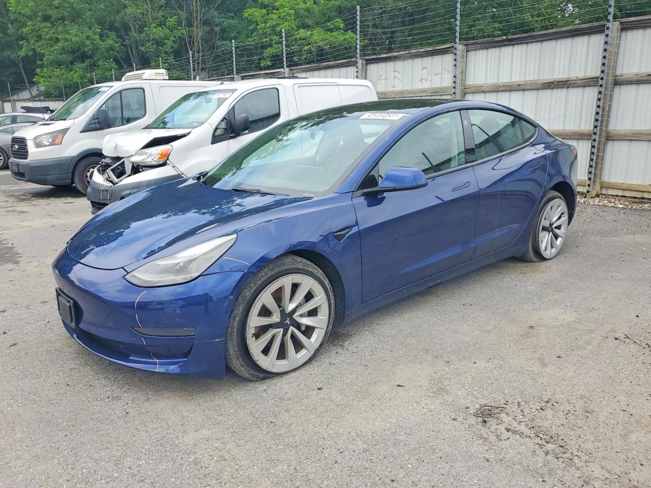 Salvage Tesla Model 3 Image