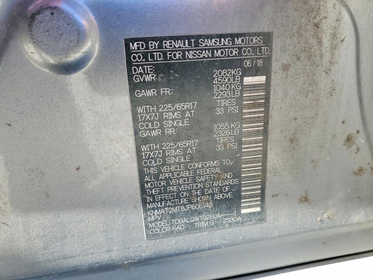 Nissan Rogue Sv