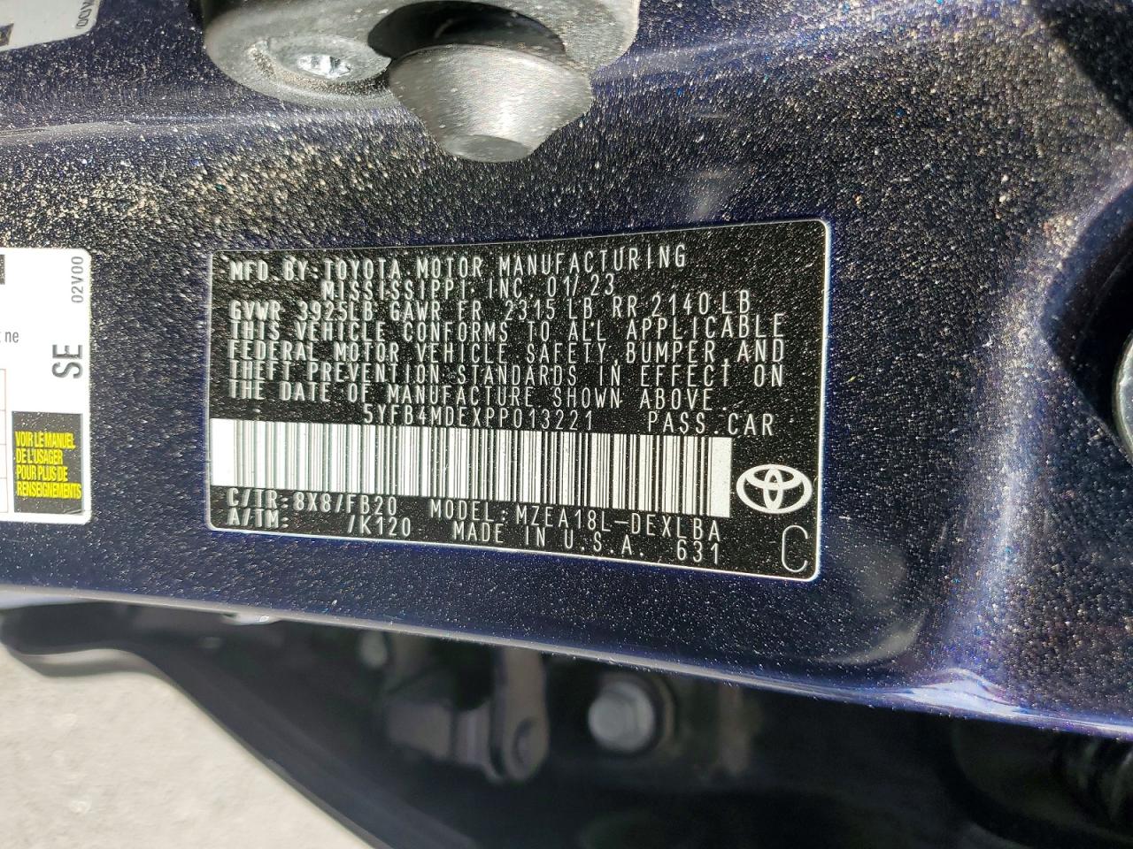 Toyota Corolla Le