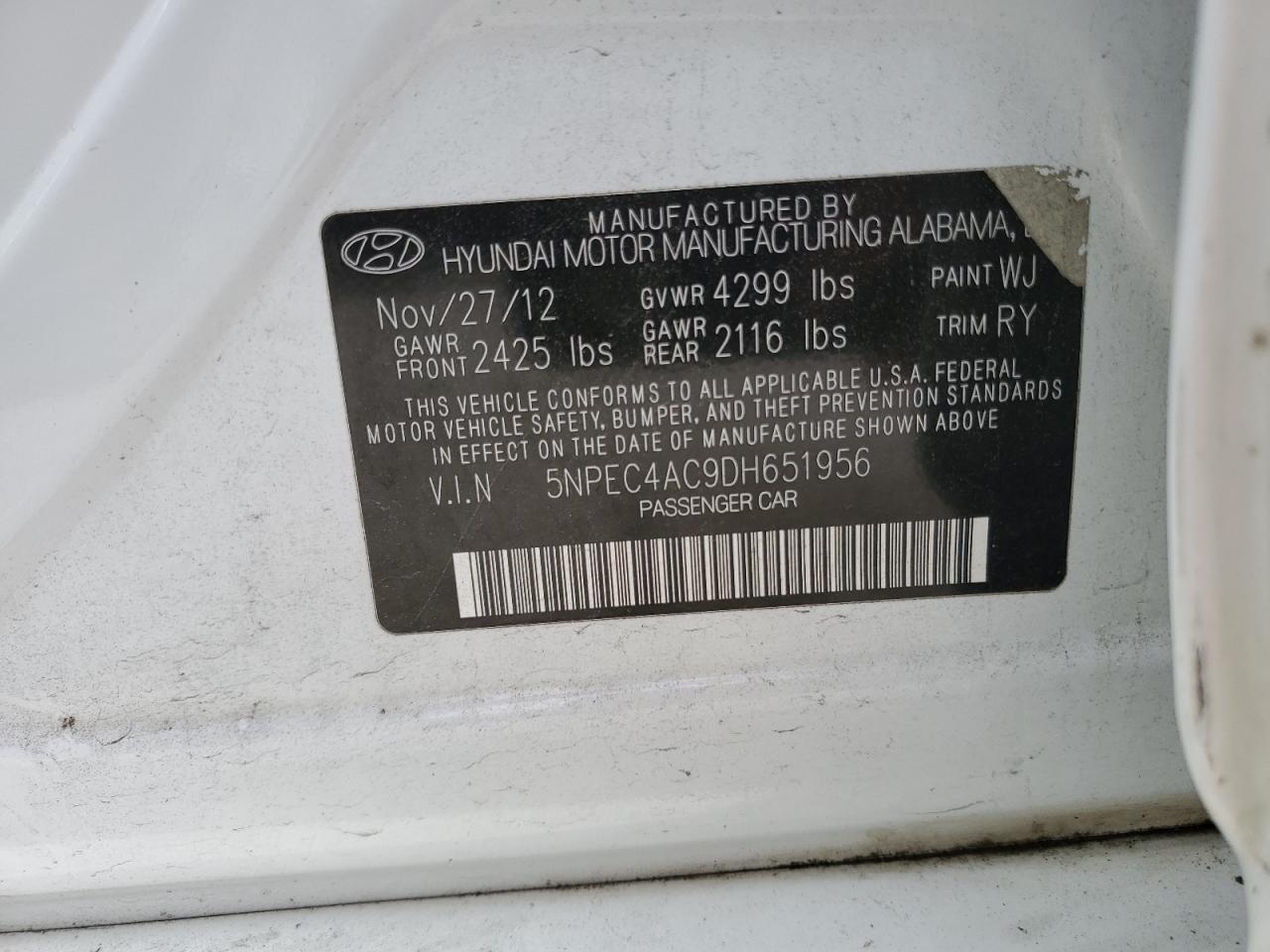 Hyundai SONATA Se