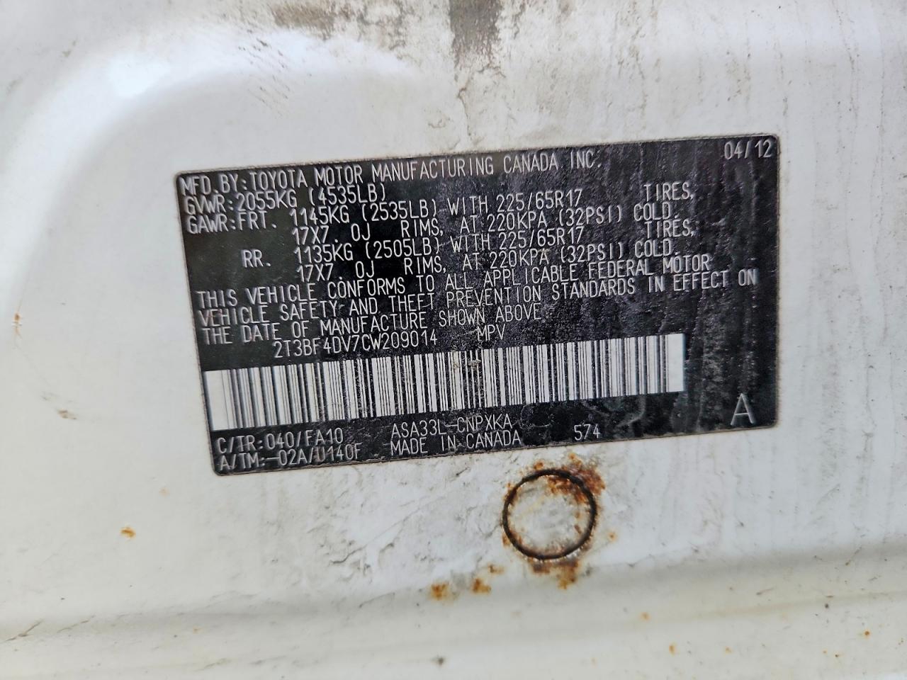 Toyota RAV4 Base