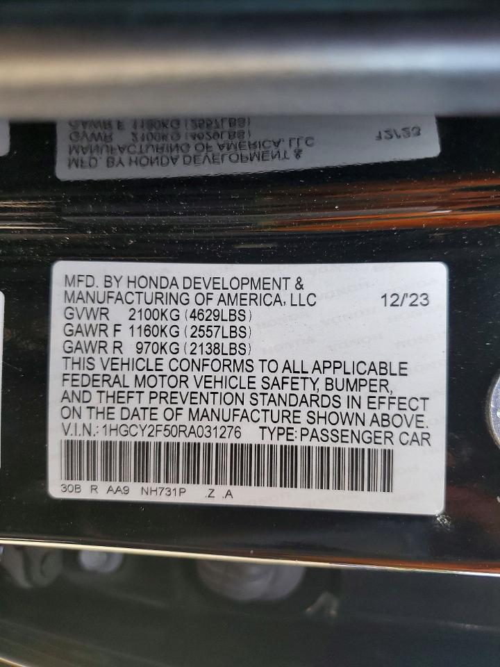 Honda Accord Hybrid Sport