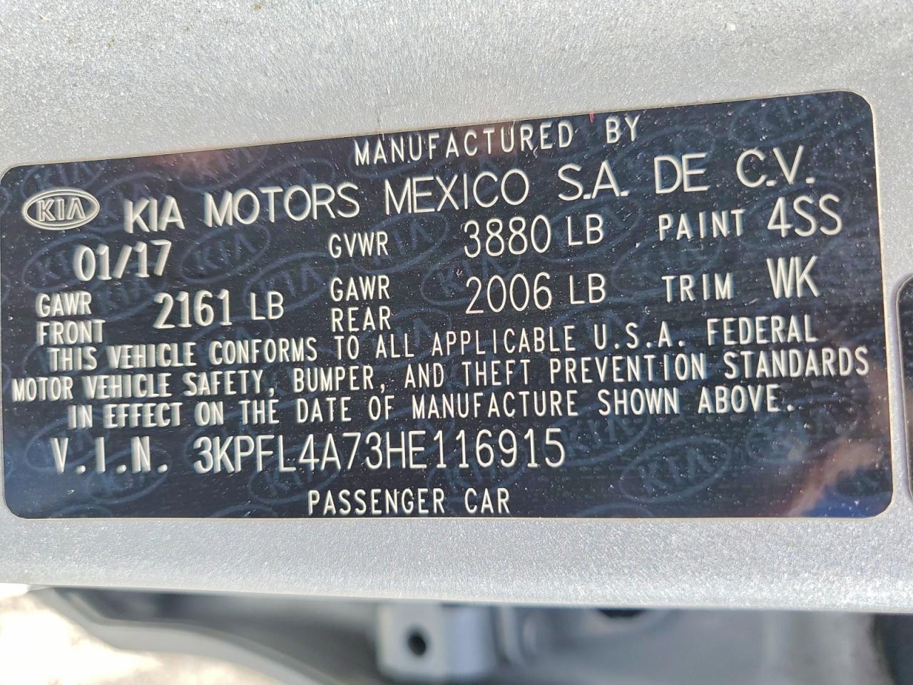 Kia Forte Lx