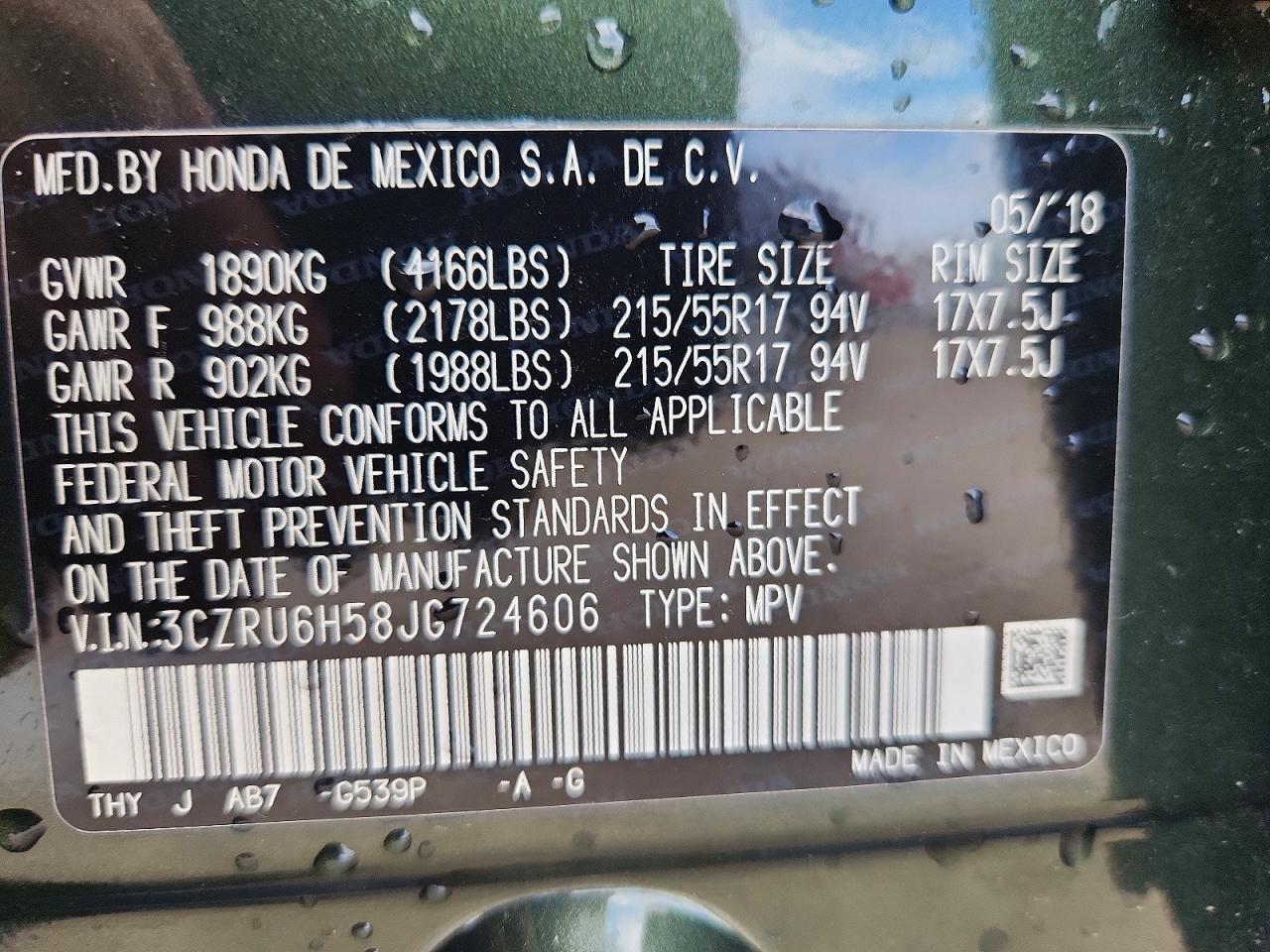 Honda HR-V Ex