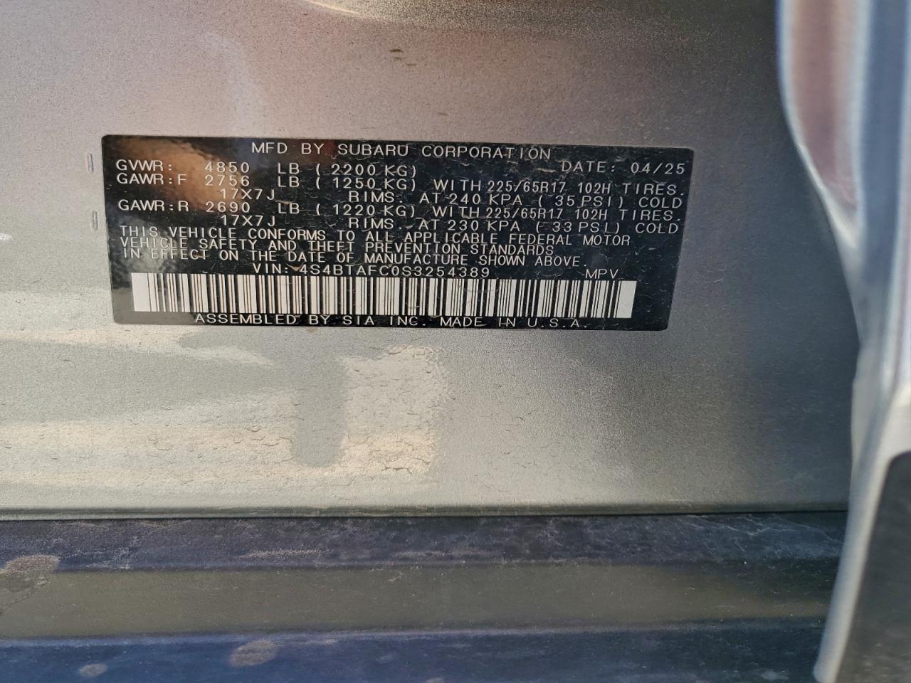 Subaru Outback Premium