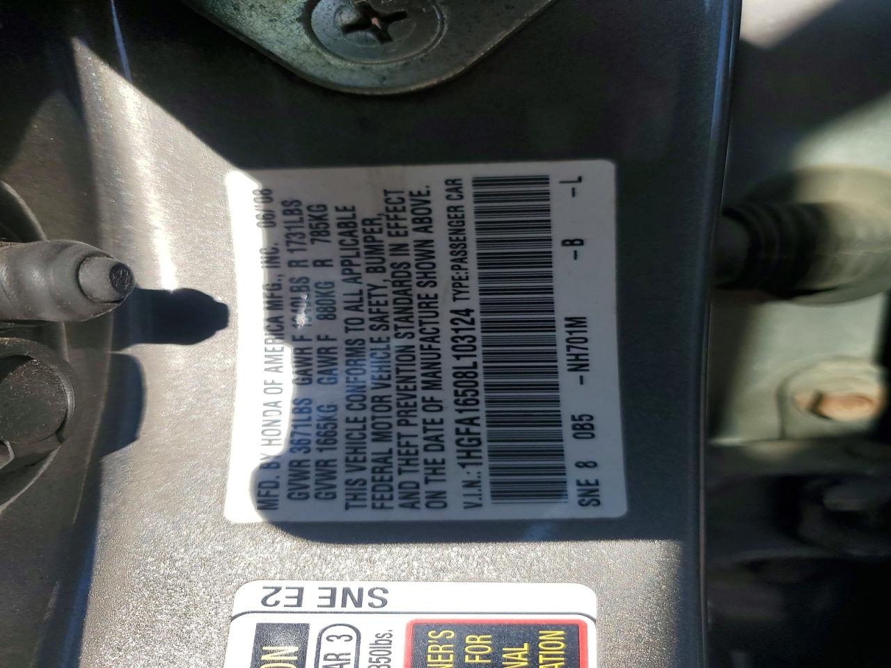 Honda Civic Lx