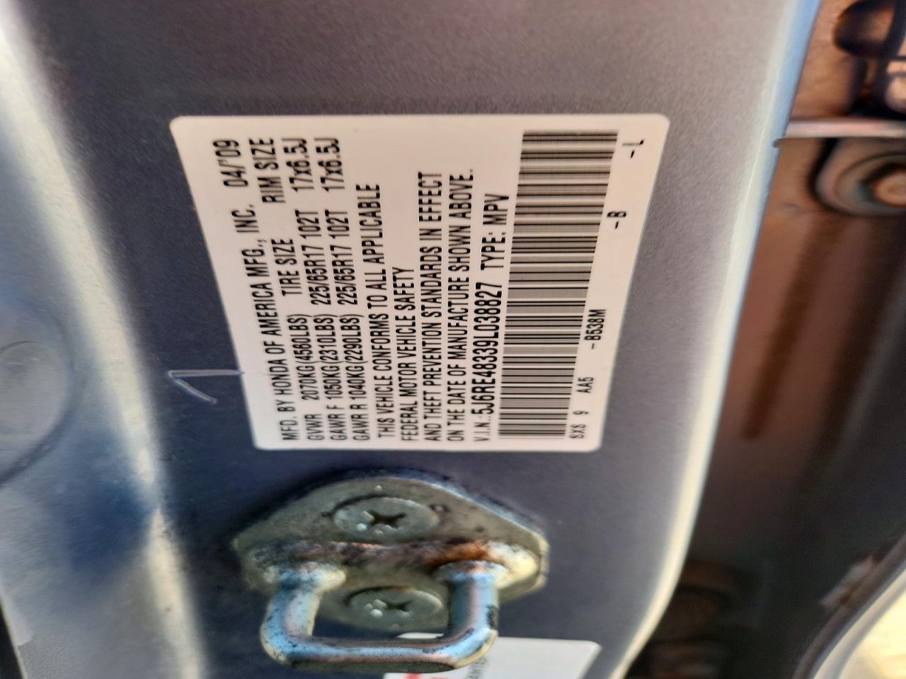 Honda Crv Lx