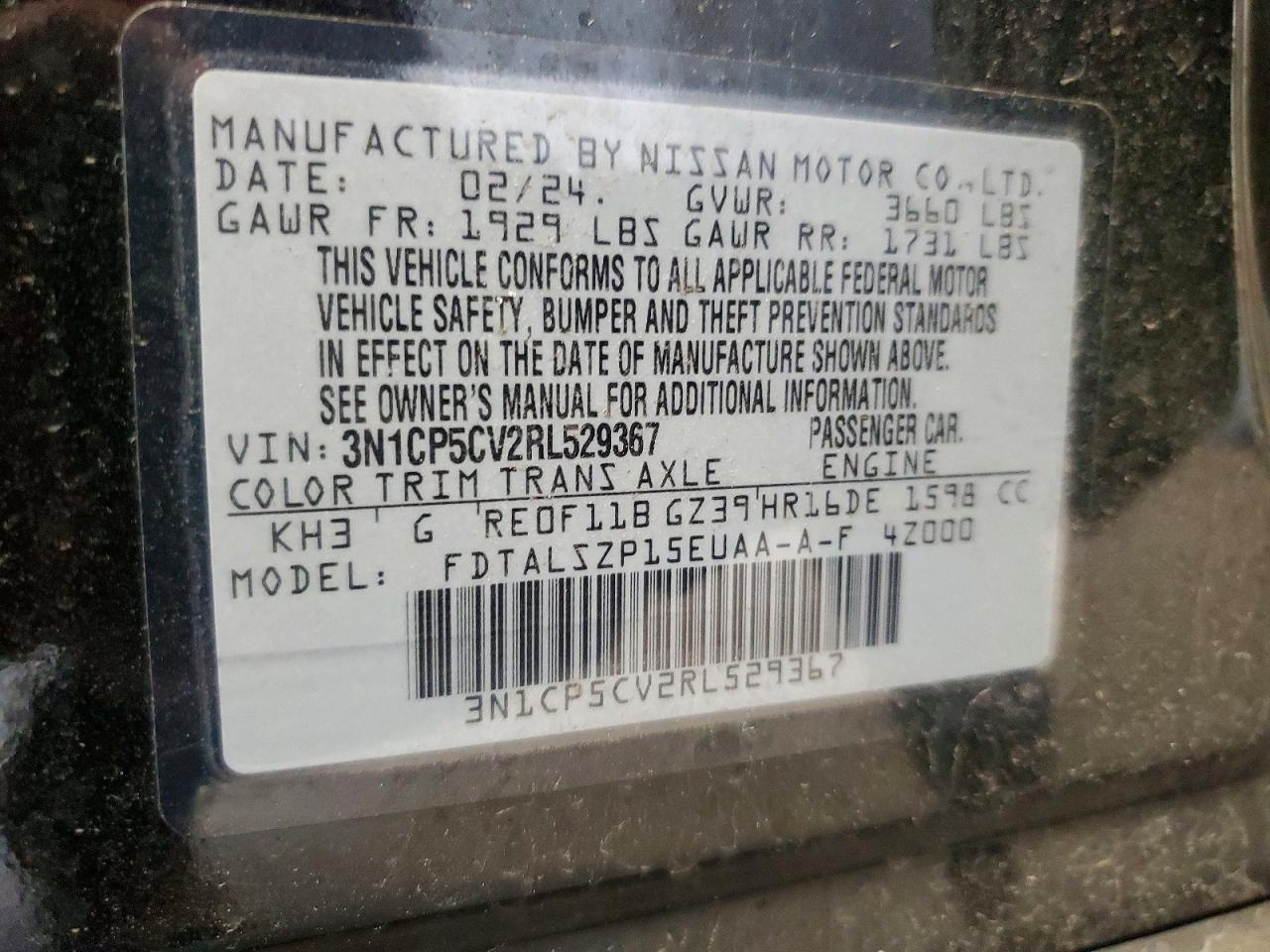 Nissan Kicks Sv