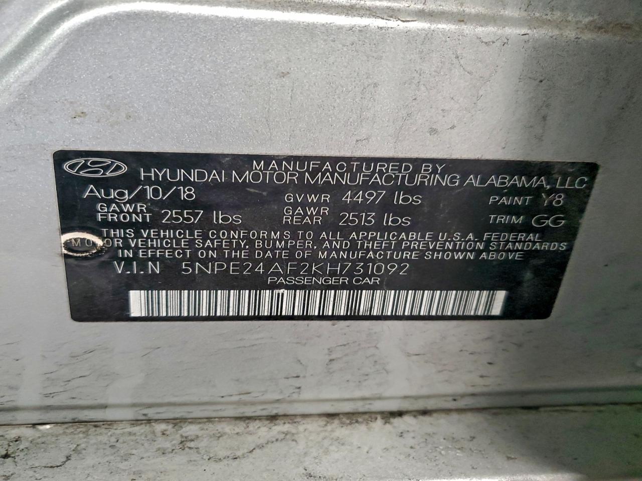 Hyundai SONATA Se