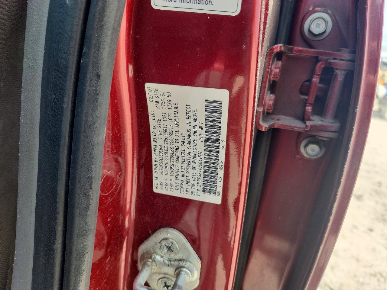 Honda Crv Exl