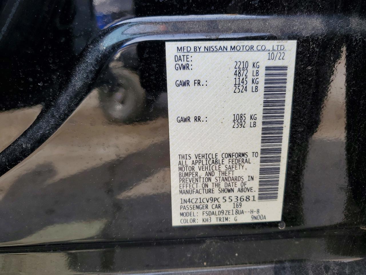 Nissan LEAF Sv Plus