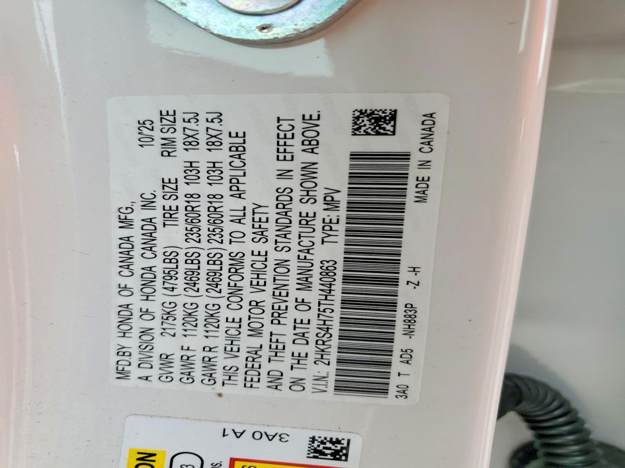 Honda Crv Exl