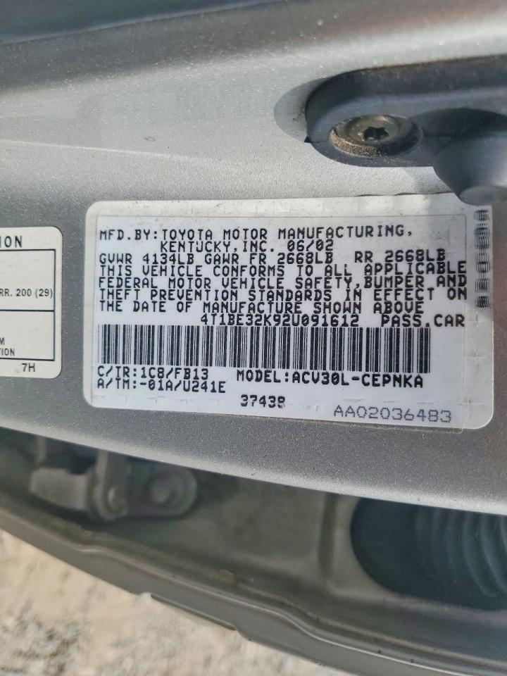 Toyota Camry Le