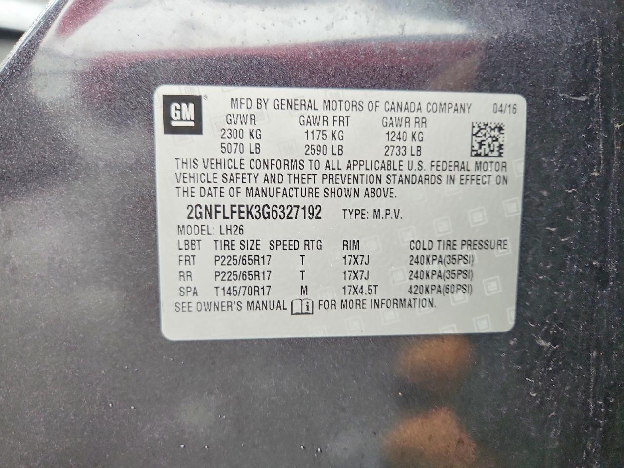 Chevrolet Equinox Lt