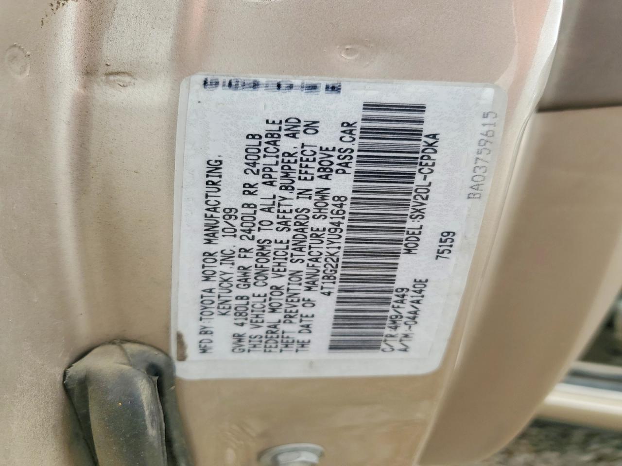 Toyota Camry Ce