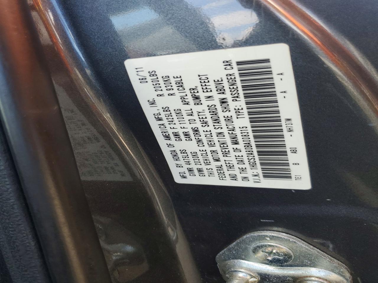 Honda Accord Exl