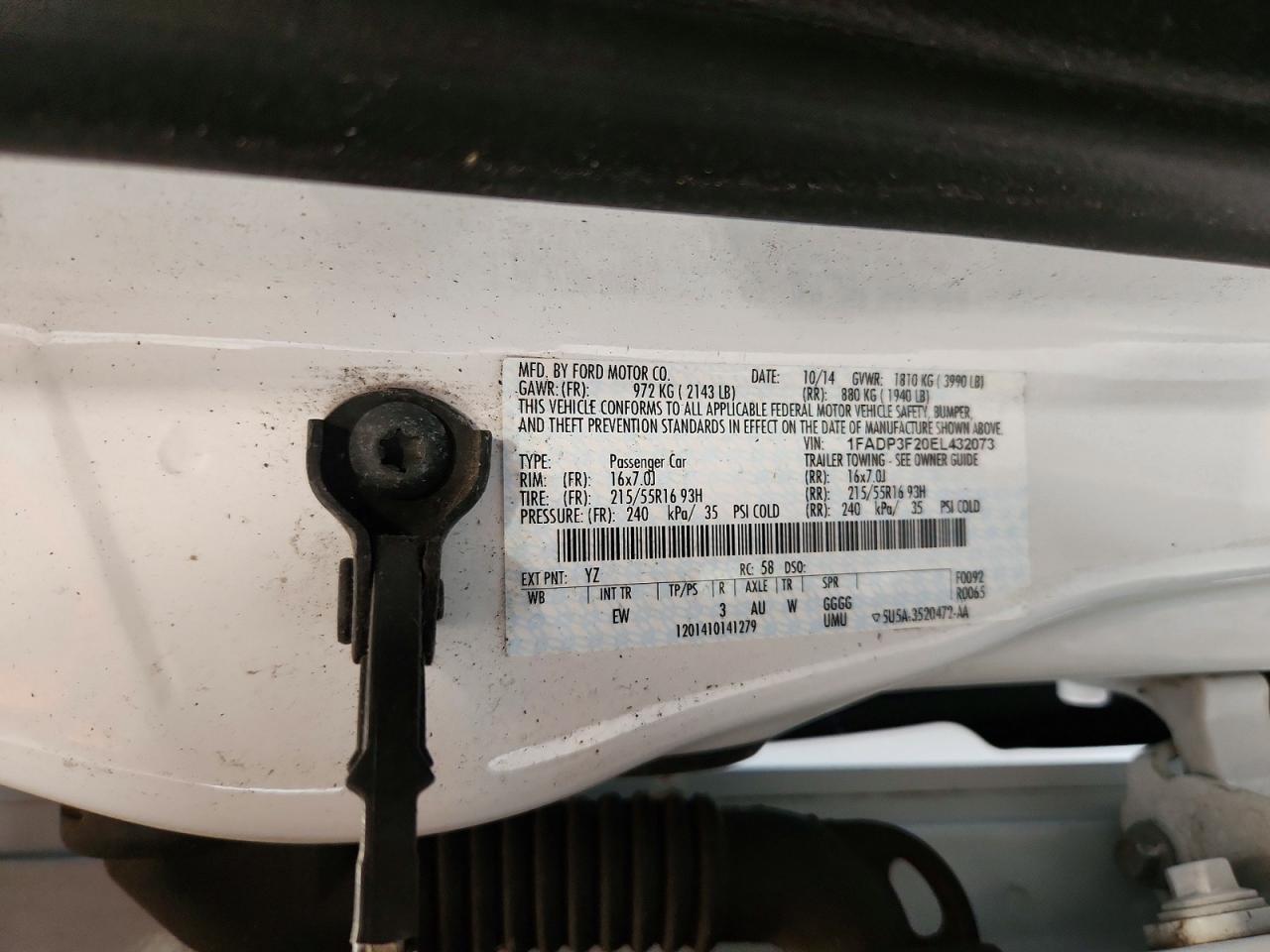 Ford Focus Se