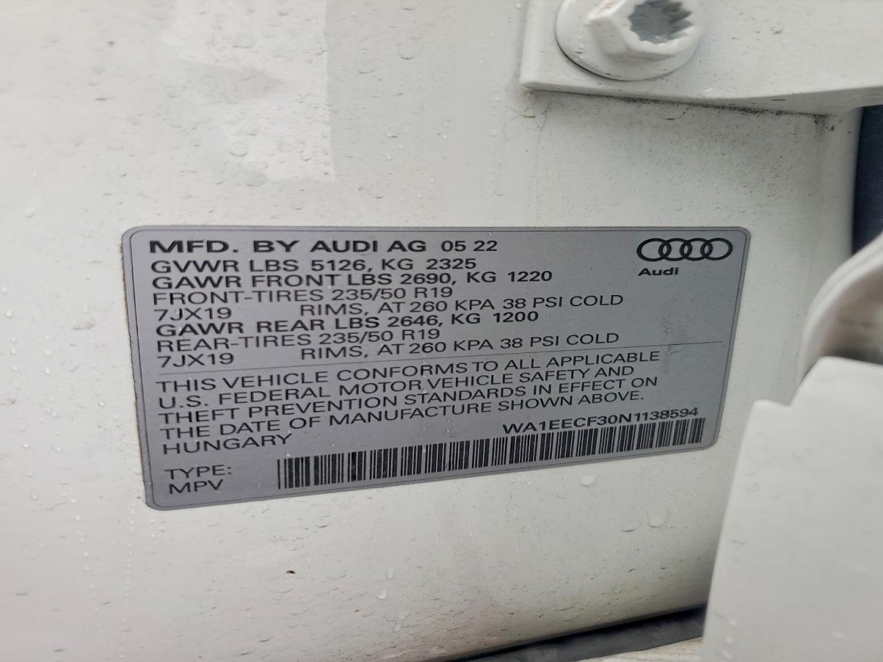 Audi Q3 Premium Plus S Line 45