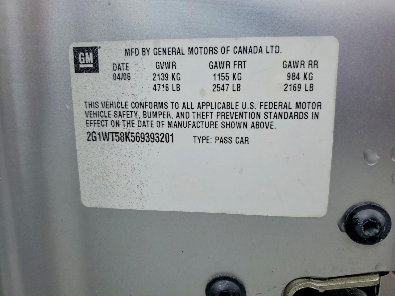Chevrolet Impala Lt