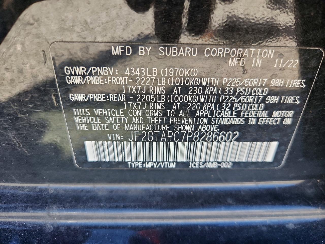 Subaru Crosstrek Premium