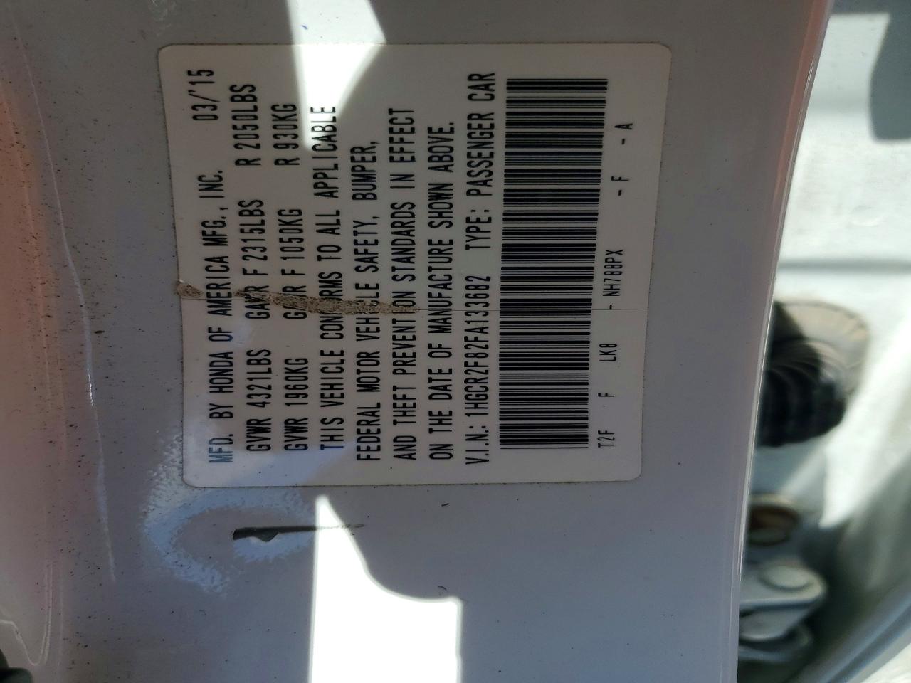 Honda Accord Exl