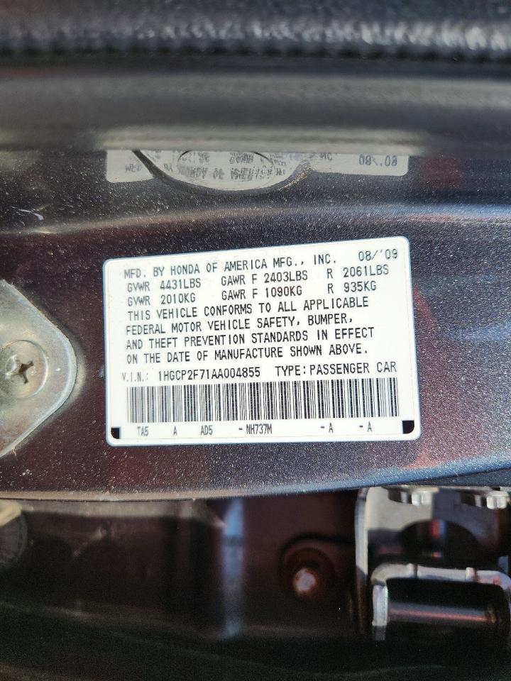 Honda Accord Ex