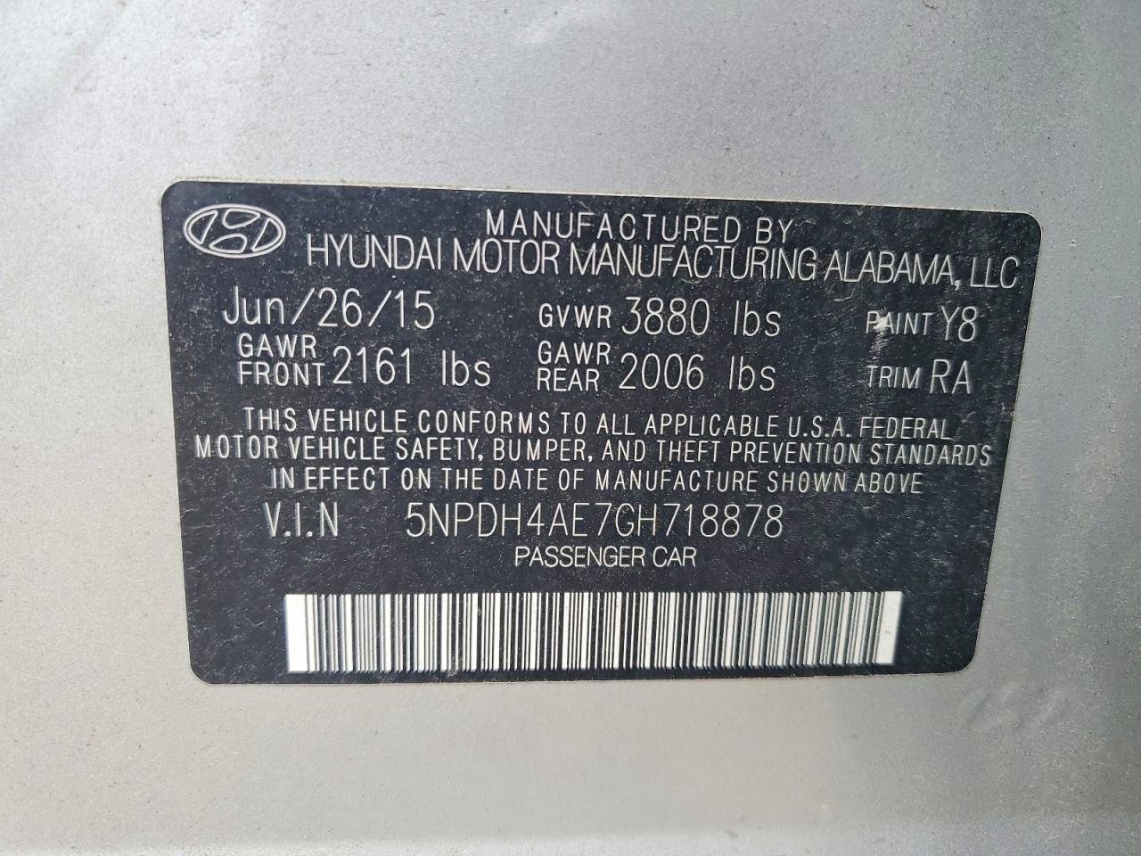 Hyundai ELANTRA Se
