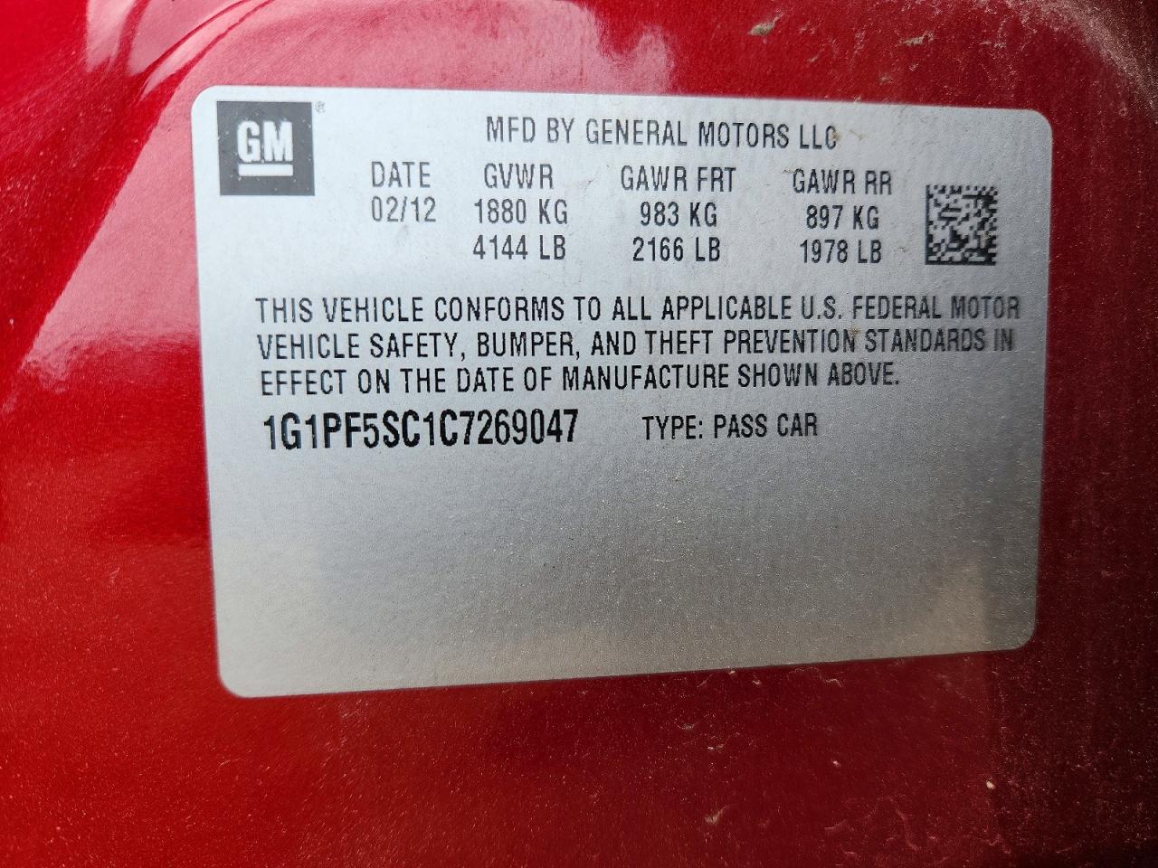 Chevrolet Cruze Lt