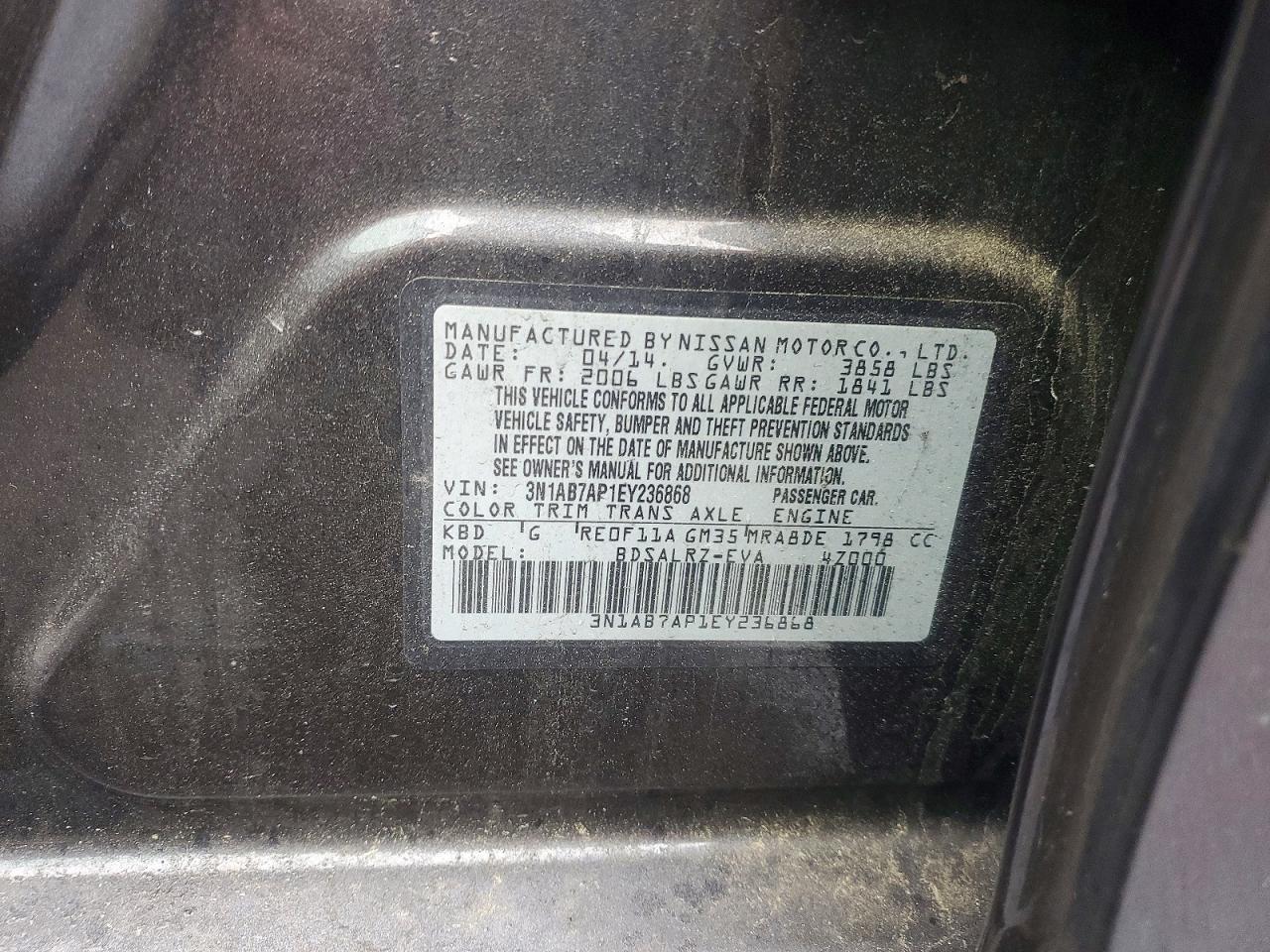 Nissan Sentra Sr