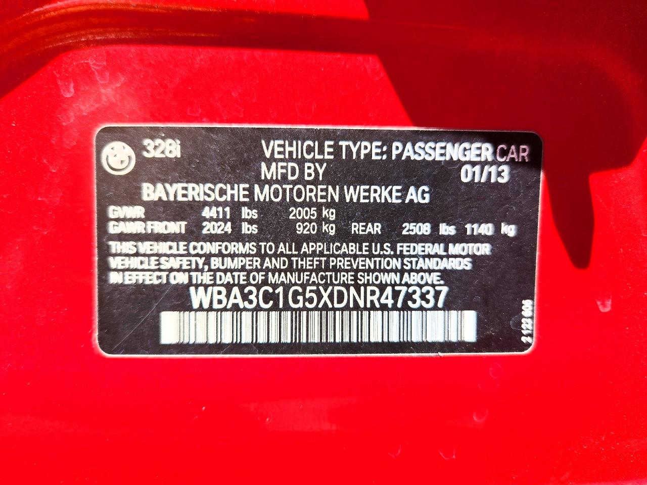 BMW 3 Series I Sulev