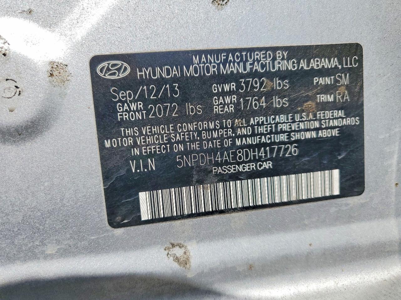 Hyundai ELANTRA Gls