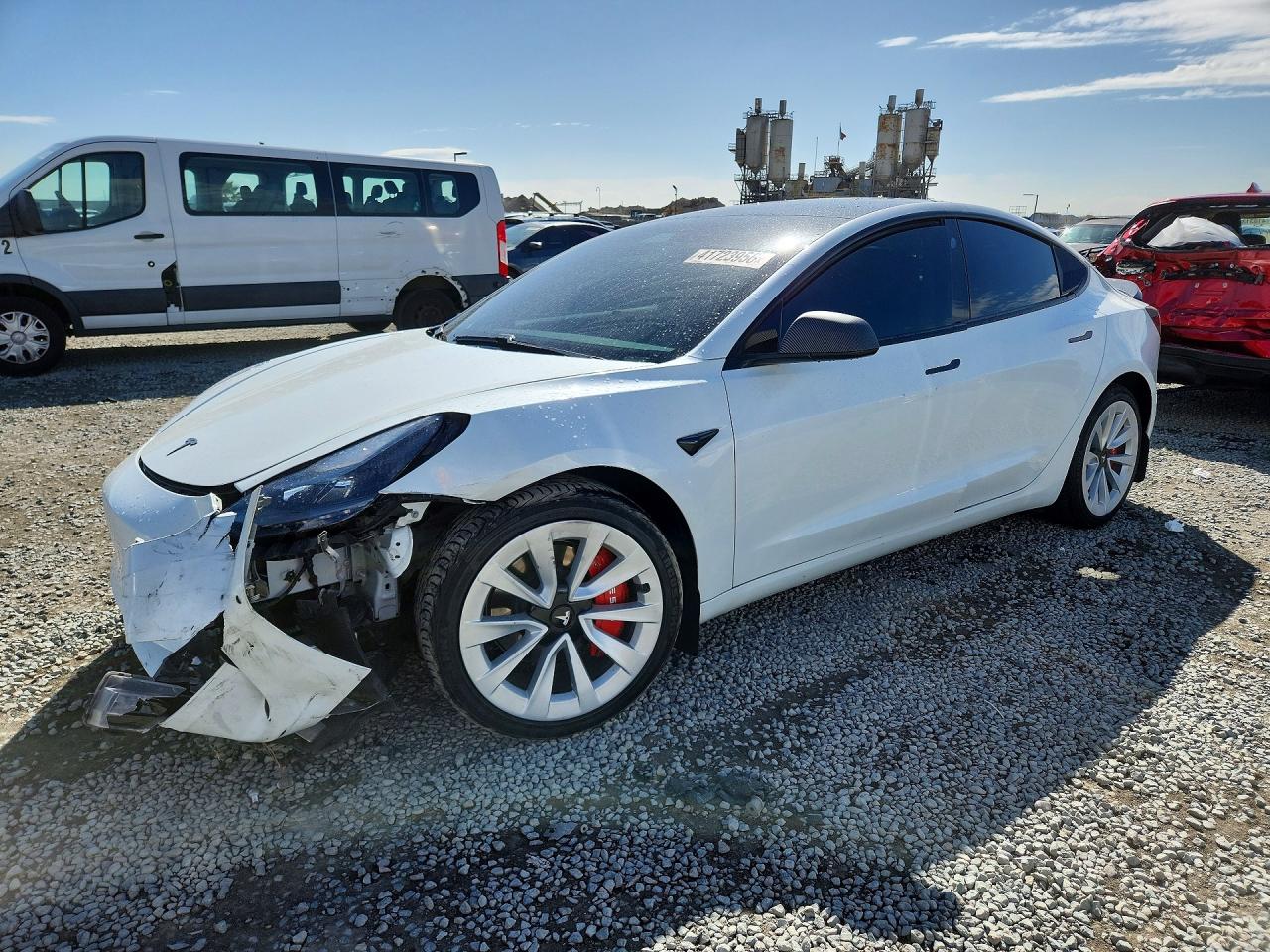 Salvage Tesla Model 3 Image