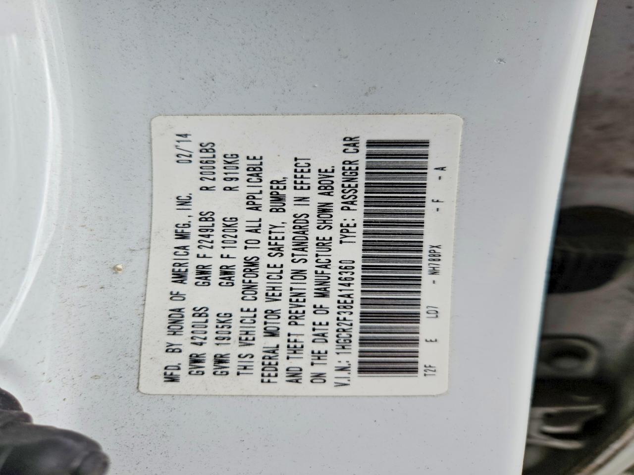 Honda Accord Lx