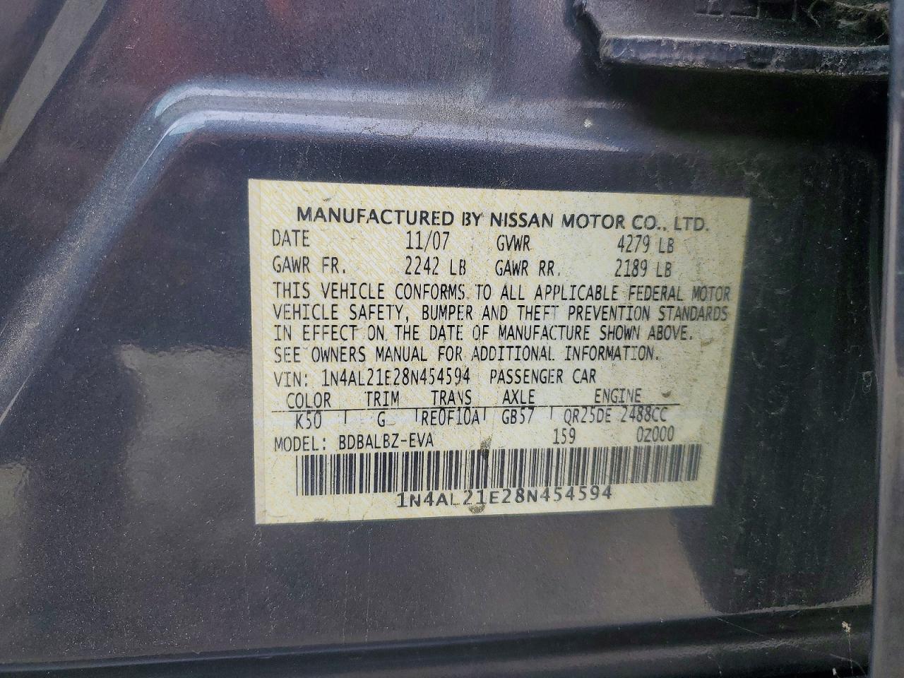 Nissan Altima 2.5