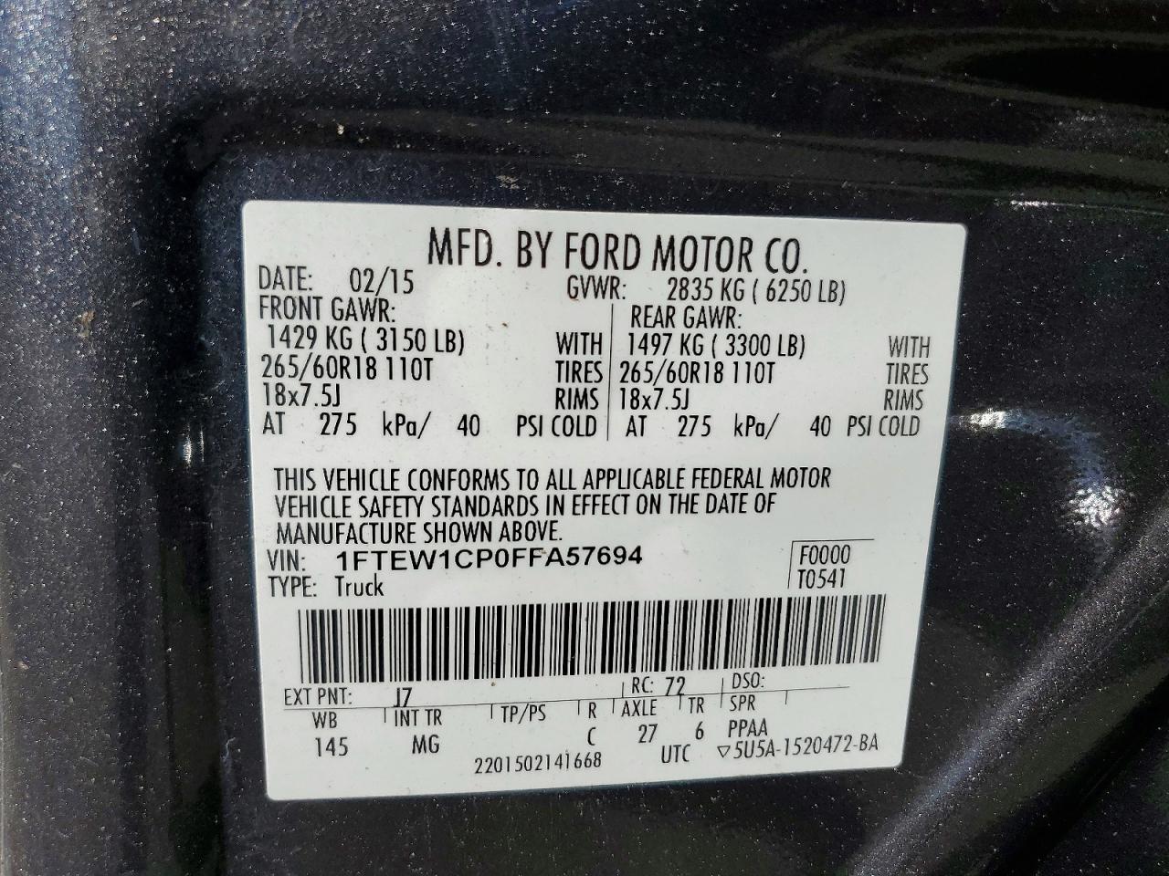 Ford F-150 Supercrew