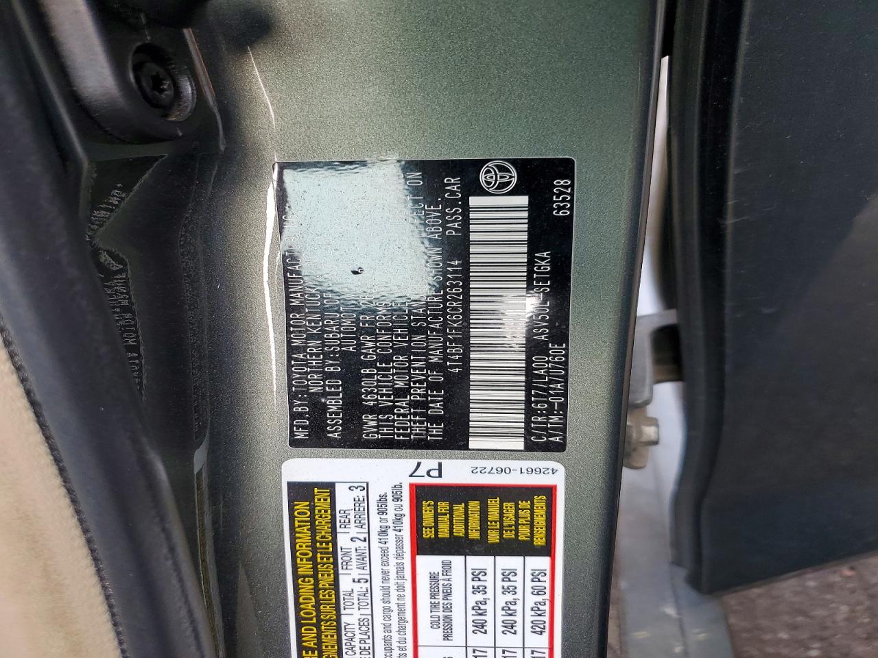 Toyota Camry Xle