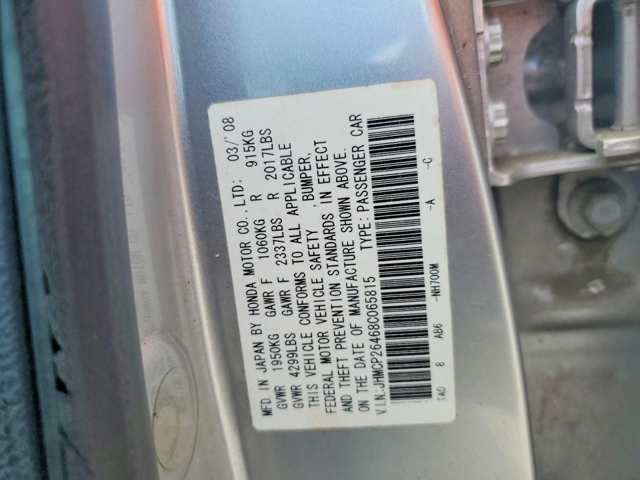 Honda Accord Lxp