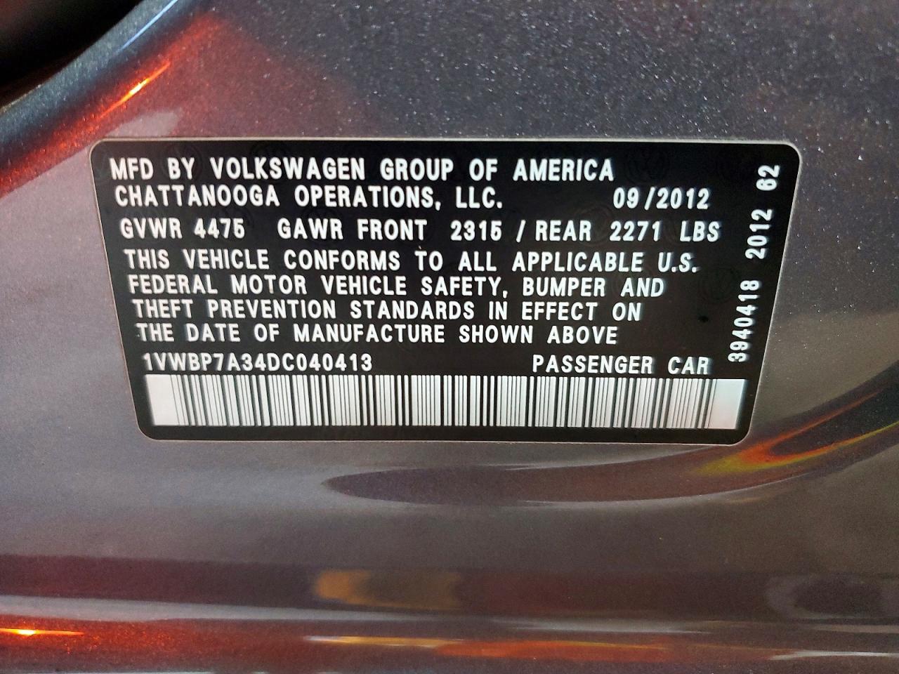 Volkswagen Passat Se