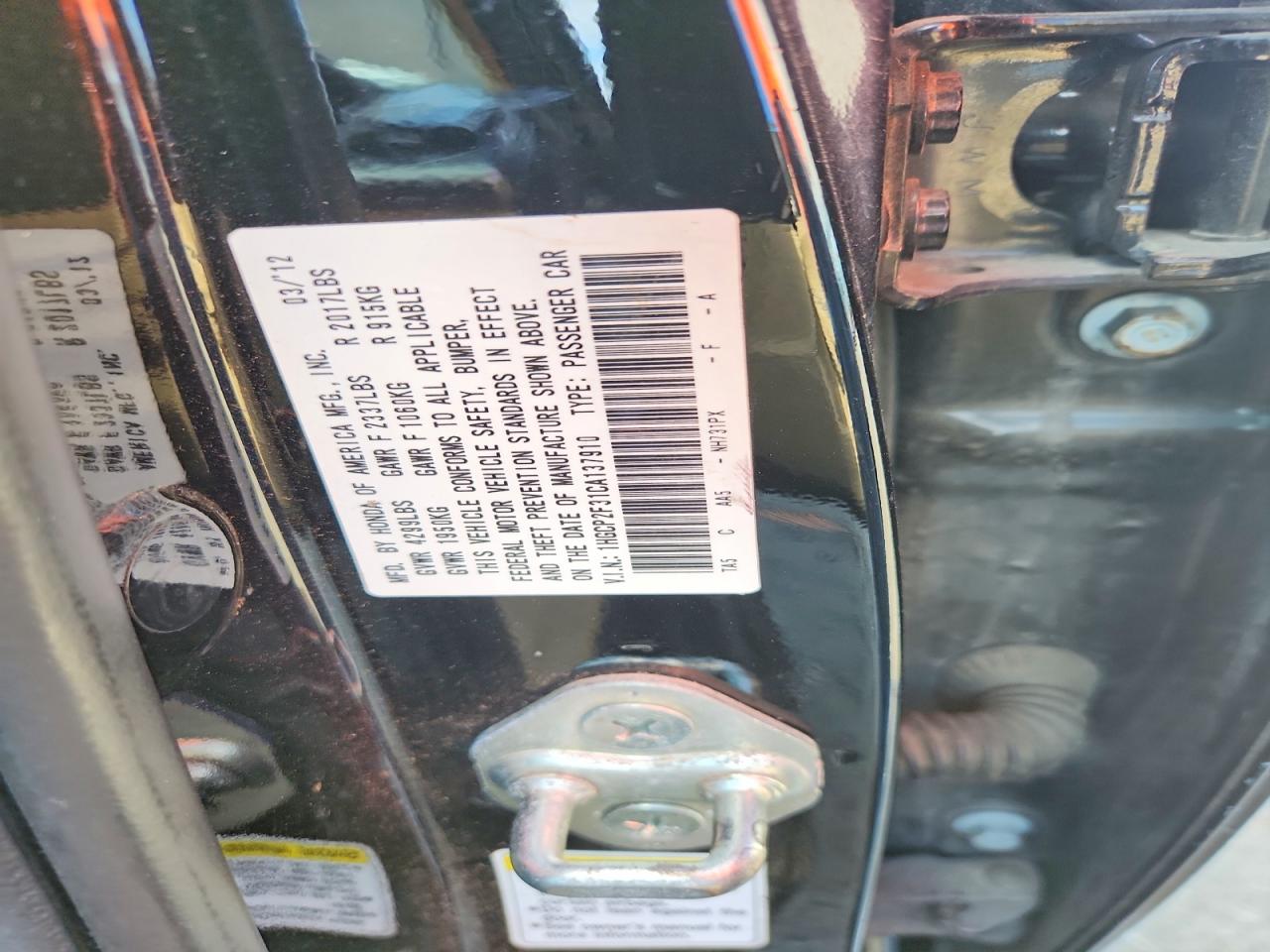 Honda Accord Lx