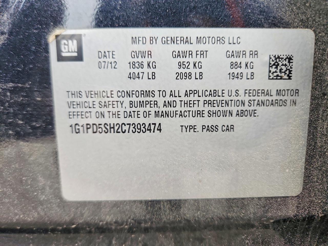 Chevrolet Cruze Ls
