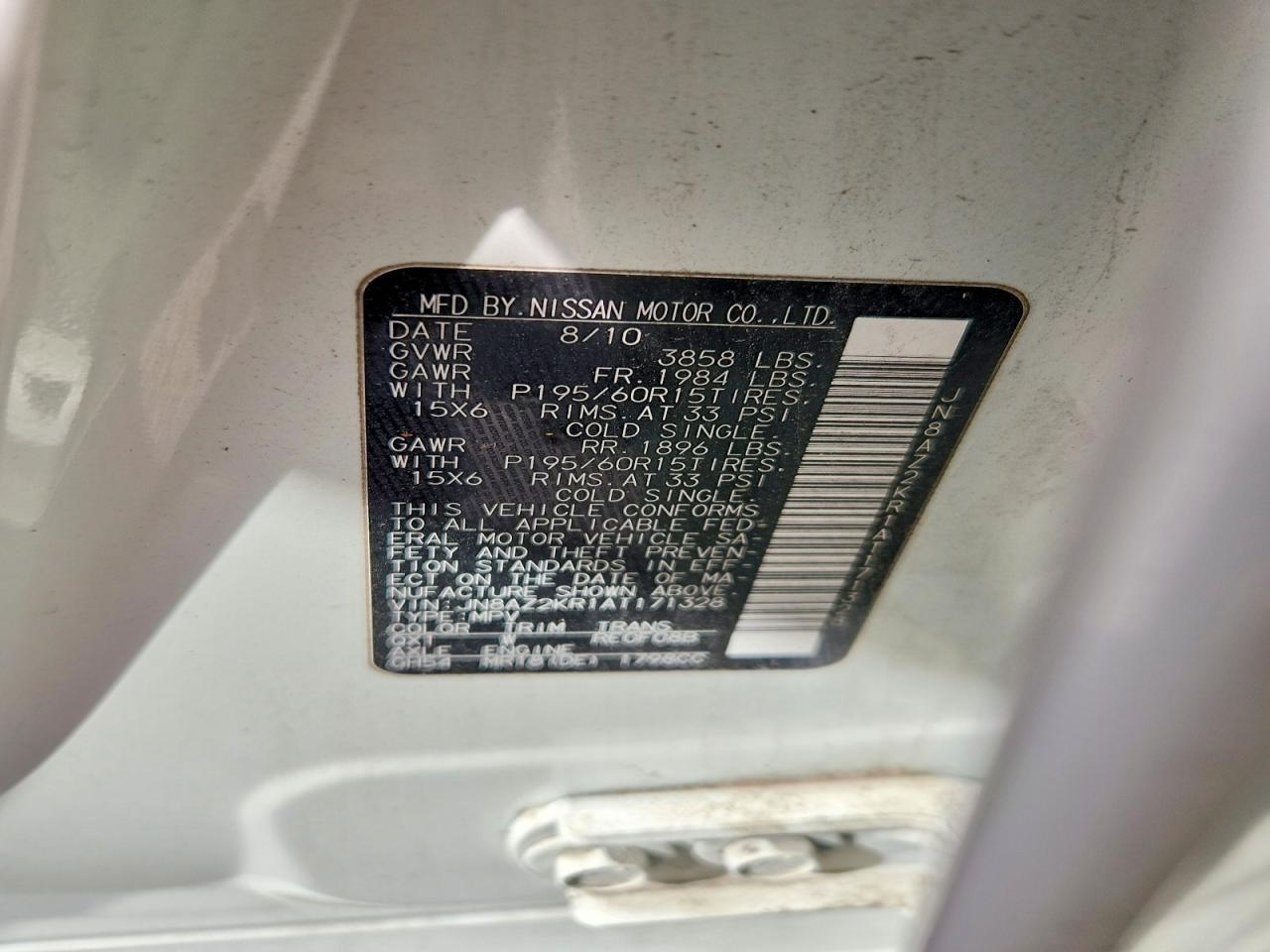 Nissan Cube 1.8 1.8