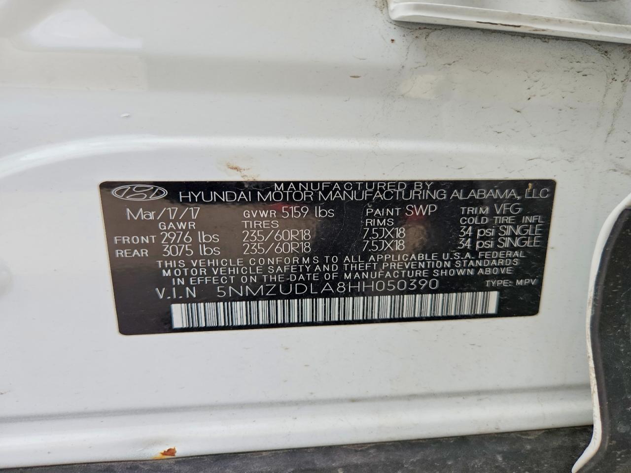 Hyundai SANTA FE 2.0t